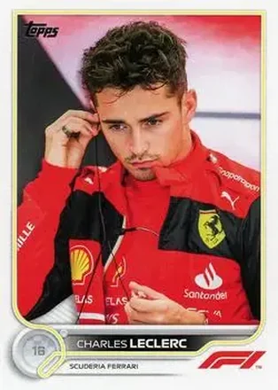 2022 Topps Formula 1 #26 - Charles Leclerc - Scuderia Ferrari