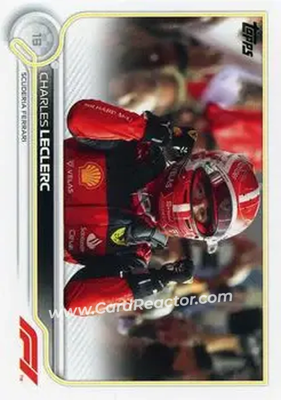 2022 Topps Formula 1 #27 - Charles Leclerc - Scuderia Ferrari - Front