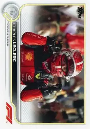 2022 Topps Formula 1 #27 - Charles Leclerc - Scuderia Ferrari