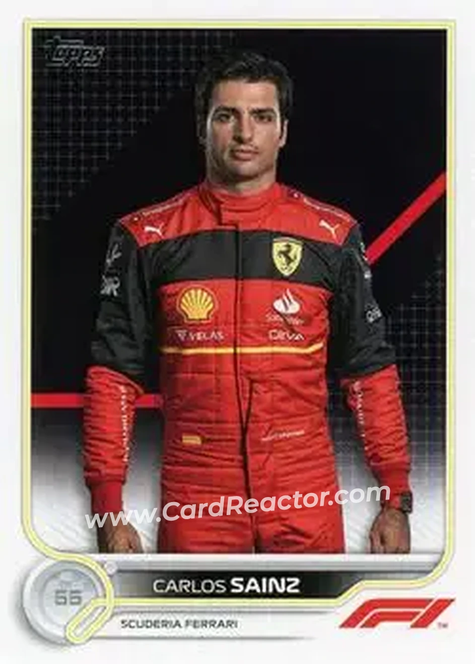 2022 Topps Formula 1 #29 - Carlos Sainz - Scuderia Ferrari - Front