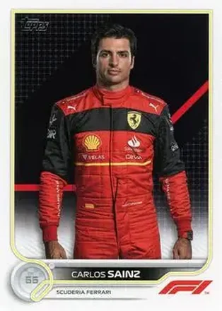 2022 Topps Formula 1 #29 - Carlos Sainz - Scuderia Ferrari