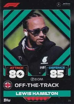 2022 Topps Turbo Attax F1 #23 - Lewis Hamilton - Mercedes-AMG Petronas Formula One Team
