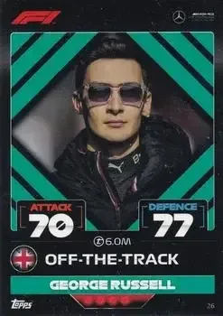 2022 Topps Turbo Attax F1 feature card