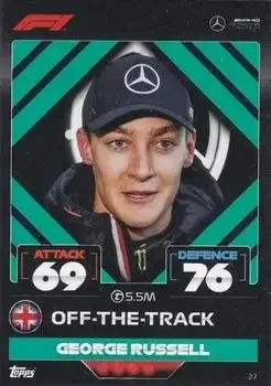 2022 Topps Turbo Attax F1 feature card