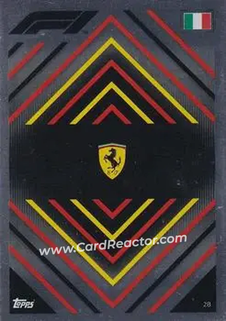 2022 Topps Turbo Attax F1 #28 - Scuderia Ferrari - Scuderia Ferrari - Front