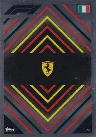 2022 Topps Turbo Attax F1 #28 - Scuderia Ferrari - Scuderia Ferrari