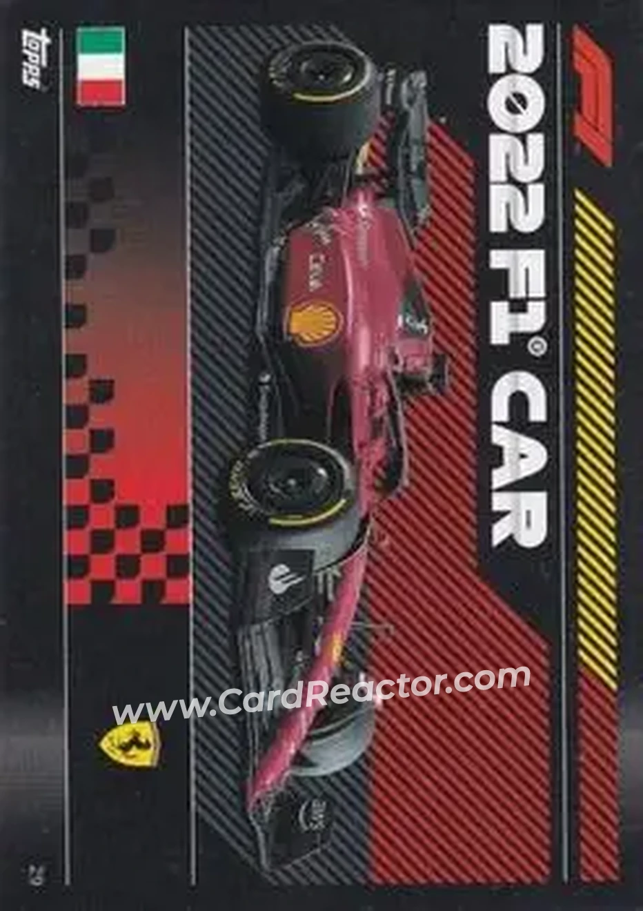 2022 Topps Turbo Attax F1 #29 - Scuderia Ferrari 2022 F1 Car - Scuderia Ferrari - Front