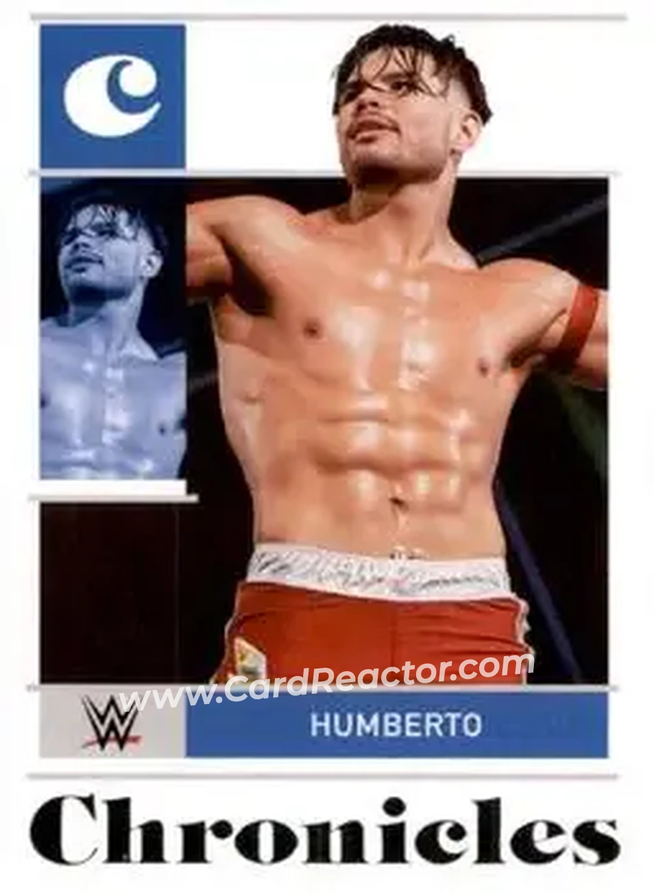 2022 Panini Chronicles WWE #22 - Berto - Front