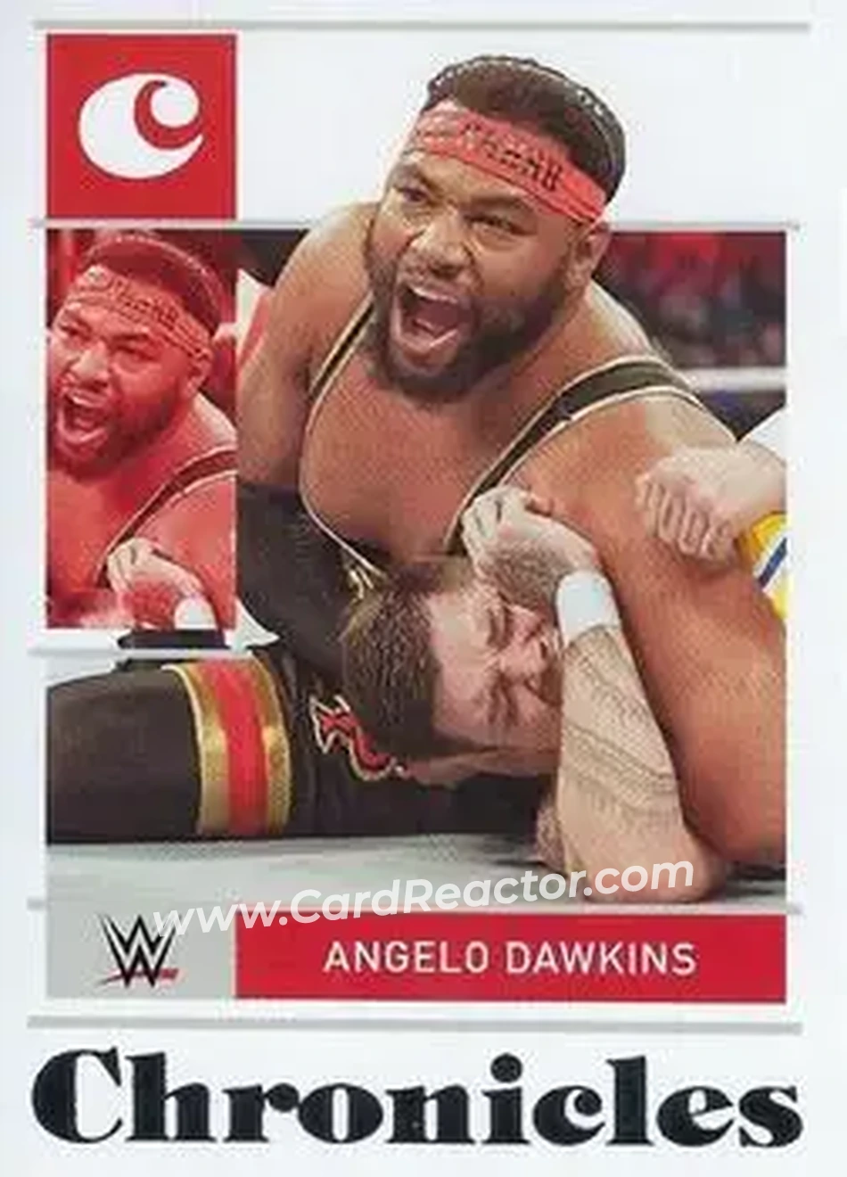 2022 Panini Chronicles WWE #28 - Angelo Dawkins - Front