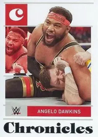 2022 Panini Chronicles WWE #28 - Angelo Dawkins
