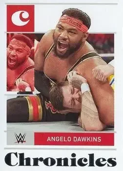 2022 Panini Chronicles WWE feature card