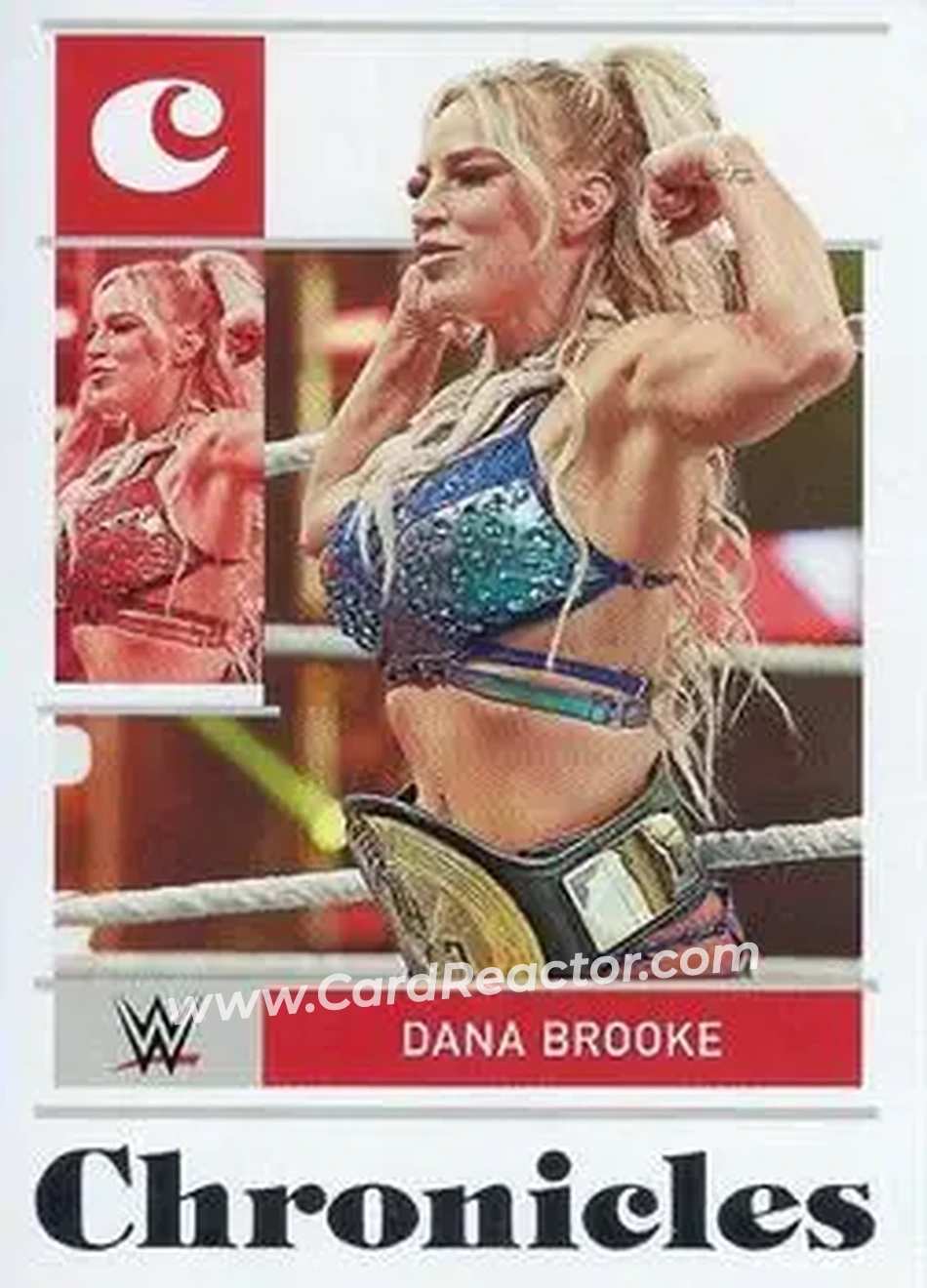 2022 Panini Chronicles WWE #30 - Dana Brooke - Front