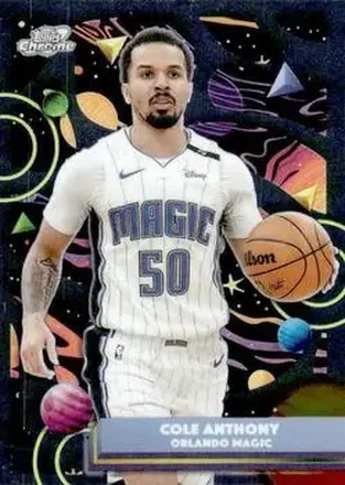 2025-26 Topps Chrome Cosmic #76 - Cole Anthony - Orlando Magic