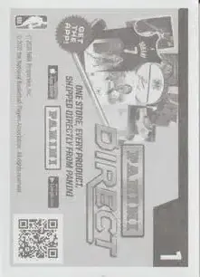 Back of Card #1