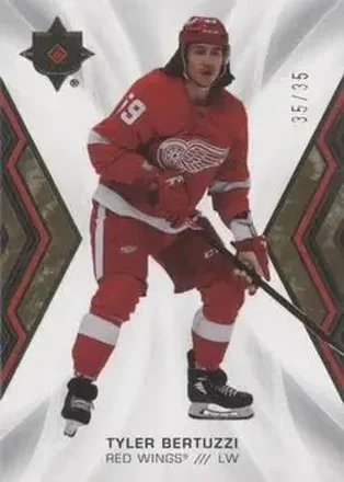 2021-22 Upper Deck Ultimate Collection - Gold #59 - Tyler Bertuzzi - Detroit Red Wings