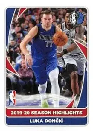 2020-21 Panini NBA Sticker & Card Collection #4 Luka Dončić