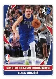 2020-21 Panini NBA Sticker & Card Collection #4 Luka Dončić
