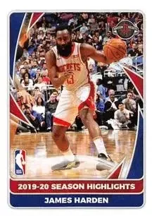 2020-21 Panini NBA Sticker & Card Collection #6 James Harden