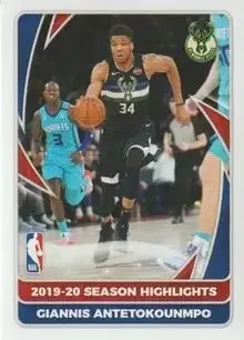 2020-21 Panini NBA Sticker & Card Collection #9 Giannis Antetokounmpo