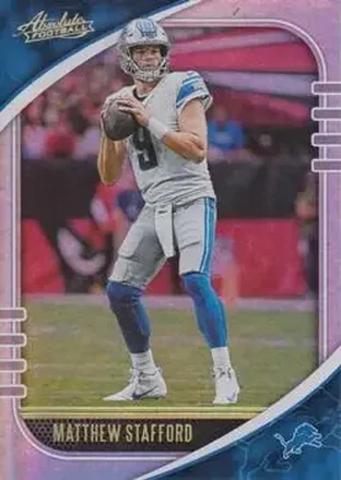 2020 Panini Absolute #8 - Matthew Stafford - Detroit Lions