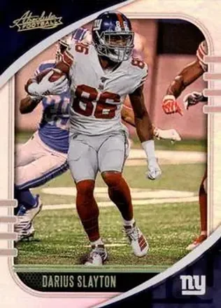2020 Panini Absolute #12 - Darius Slayton - New York Giants