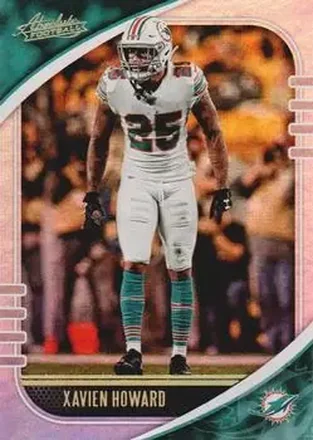 2020 Panini Absolute #15 - Xavien Howard - Miami Dolphins