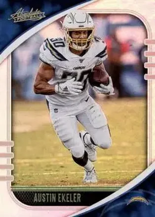 2020 Panini Absolute #17 - Austin Ekeler - Los Angeles Chargers