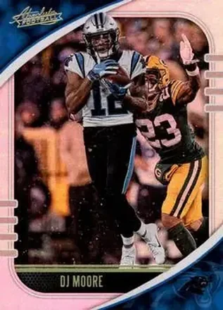 2020 Panini Absolute #19 - DJ Moore - Carolina Panthers