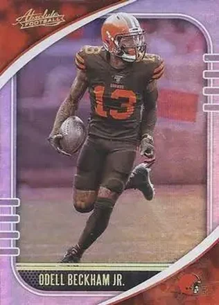 2020 Panini Absolute #29 - Odell Beckham Jr. - Cleveland Browns