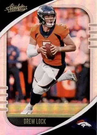 2020 Panini Absolute #45 - Drew Lock - Denver Broncos