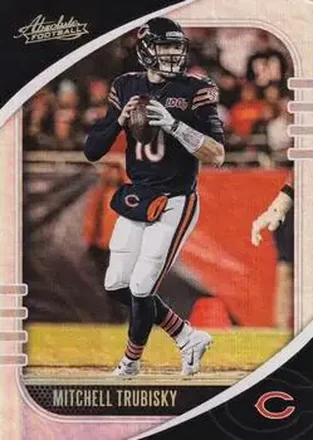 2020 Panini Absolute #57 - Mitchell Trubisky - Chicago Bears