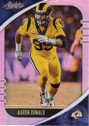 2020 Panini Absolute #61 - Aaron Donald - Los Angeles Rams
