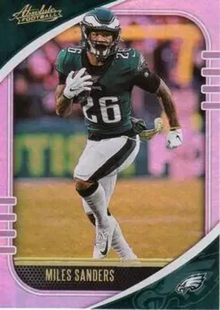 2020 Panini Absolute #64 - Miles Sanders - Philadelphia Eagles