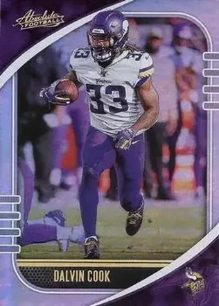 2020 Panini Absolute #76 - Dalvin Cook - Minnesota Vikings