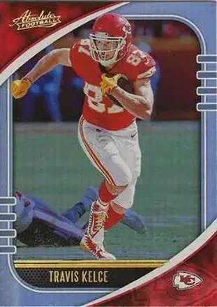 2020 Panini Absolute #98 - Travis Kelce - Kansas City Chiefs