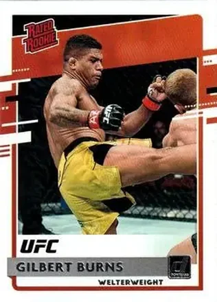 2021 Panini Chronicles UFC #30 - Gilbert Burns
