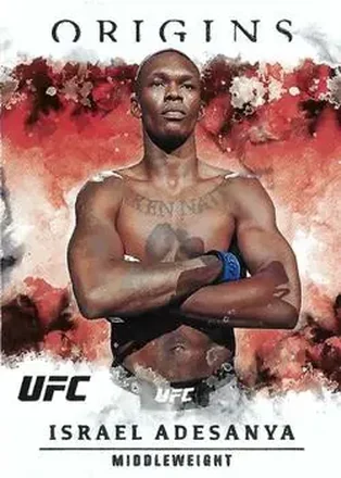 2021 Panini Chronicles UFC #36 - Israel Adesanya