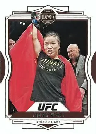 2021 Panini Chronicles UFC #47 - Zhang Weili