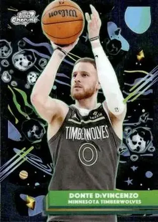 2025-26 Topps Chrome Cosmic #84 - Donte DiVincenzo - Minnesota Timberwolves