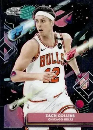 2025-26 Topps Chrome Cosmic #86 - Zach Collins - Chicago Bulls
