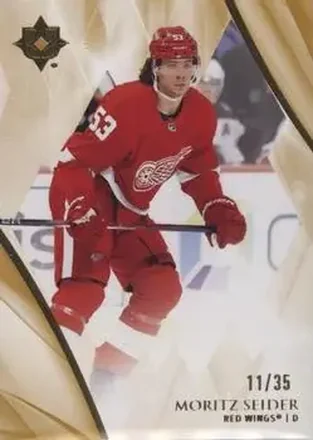 2023-24 Upper Deck Ultimate Collection - Gold #20 - Moritz Seider - Detroit Red Wings