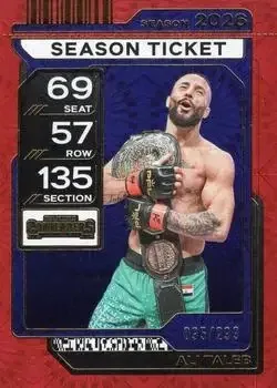 2026 Panini Contenders PFL feature card