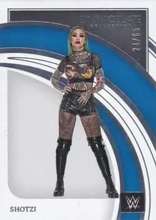 2022 Panini Immaculate Collection WWE #31 - Shotzi Blackheart