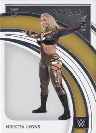 2022 Panini Immaculate Collection WWE #37 - Nikkita Lyons