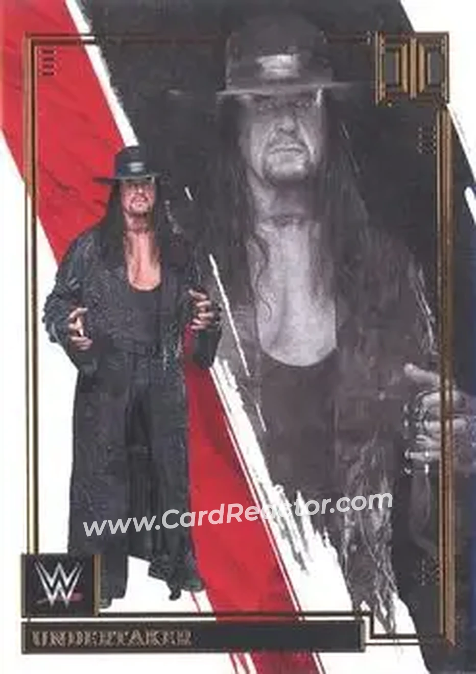 2022 Panini Impeccable WWE #21 - The Undertaker - Front