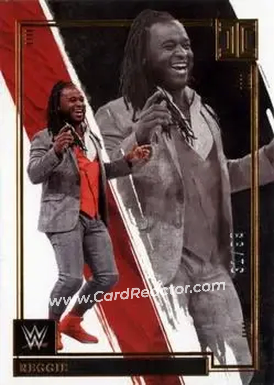 2022 Panini Impeccable WWE #28 - Reggie - Front