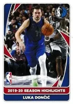 2020-21 Panini NBA Sticker & Card Collection (European Edition) #4 Luka Dončić