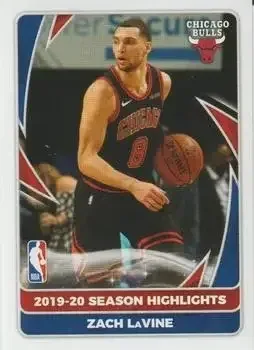 2020-21 Panini NBA Sticker & Card Collection (European Edition) #5 Zach LaVine