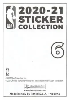 Back of James Harden