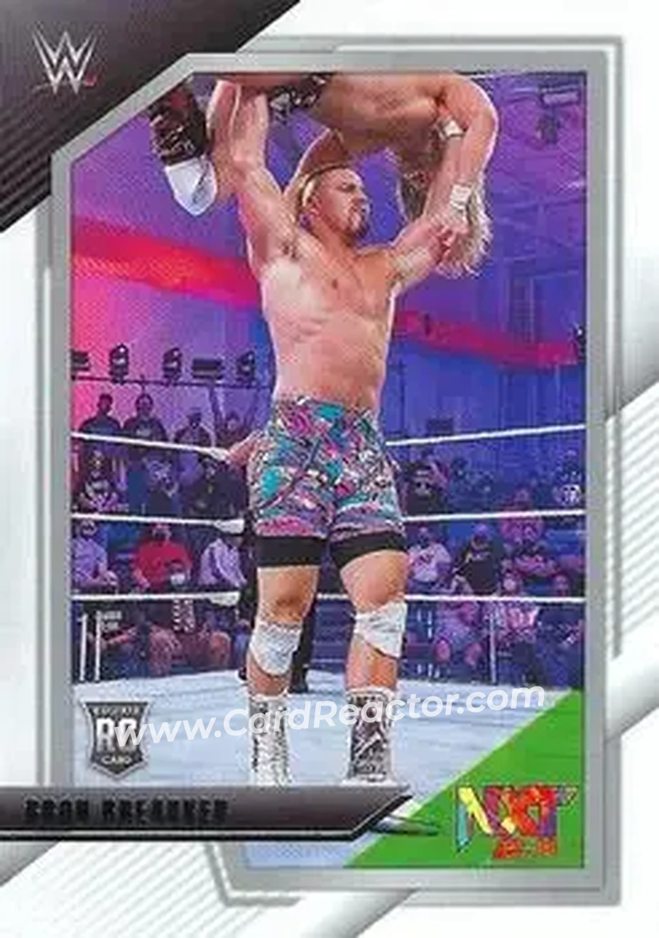 2022 Panini NXT 2.0 WWE #25 - Bron Breakker - Front